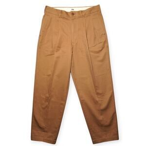 Uniqlo U Cotton Chino Pants Men’s 32 Tan Straight Leg Minimal Classic
